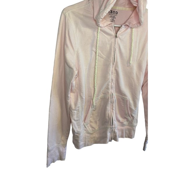 Izod Movement Light Pink Zip Up Hoodie Jacket women's S - Picture 3 of 12